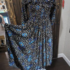 Free People Floral Dress with Pockets - Altered